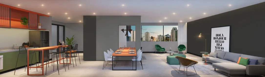 Studio à venda com 25m², 0 quartos sem vaga - 4