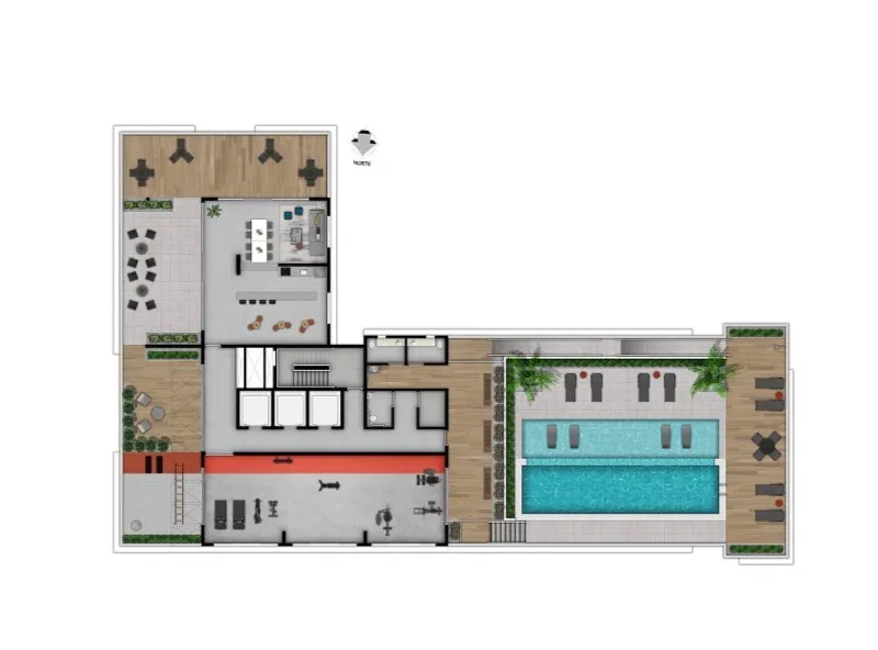 Apartamento à venda com 45m², 2 quartos com vaga - 19