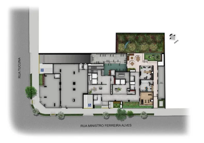 Studio à venda com 25m², 0 quartos sem vaga - 16