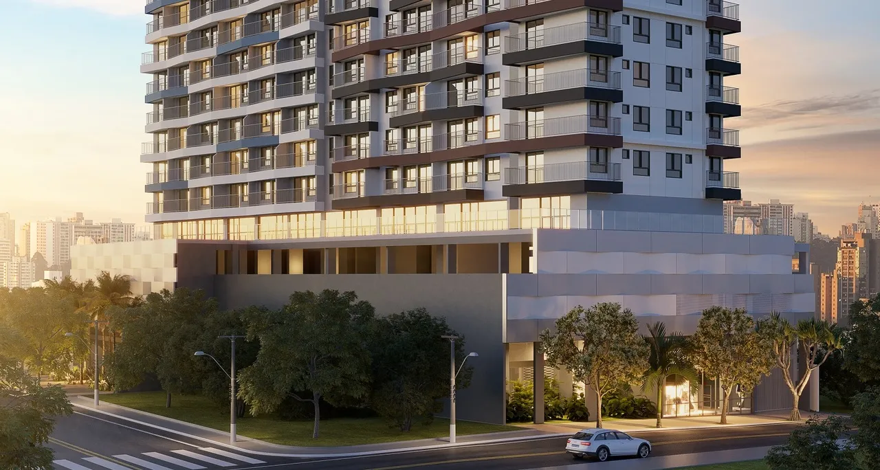Apartamento à venda com 33m², 1 quarto sem vaga - 21