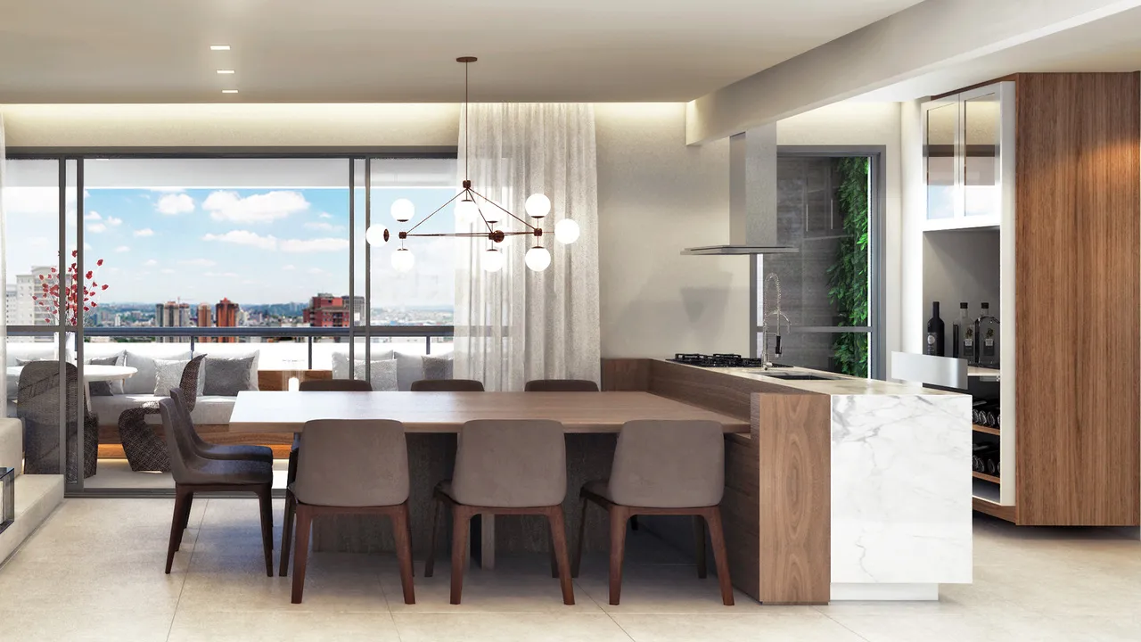 Apartamento à venda com 211m², 4 quartos com vaga - 1