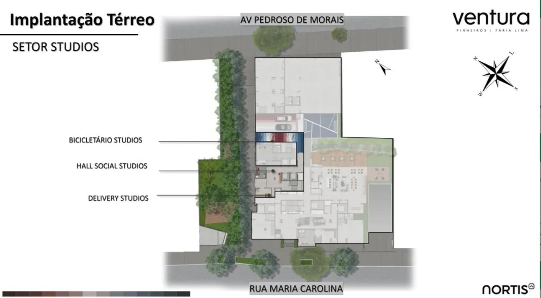 Studio à venda com 30m², 0 quartos sem vaga - 21