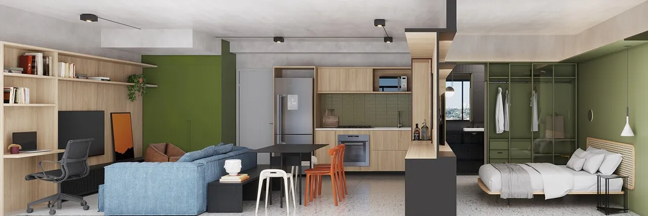 Apartamento à venda com 36m², 2 quartos sem vaga - 13