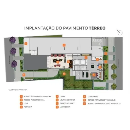 Apartamento à venda com 36m², 2 quartos sem vaga - 17