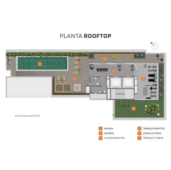 Apartamento à venda com 36m², 2 quartos sem vaga - 18