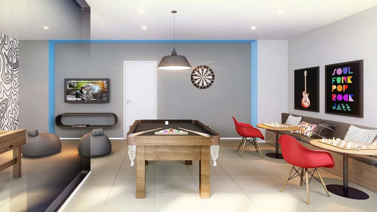 Apartamento à venda com 34m², 2 quartos com vaga - 9