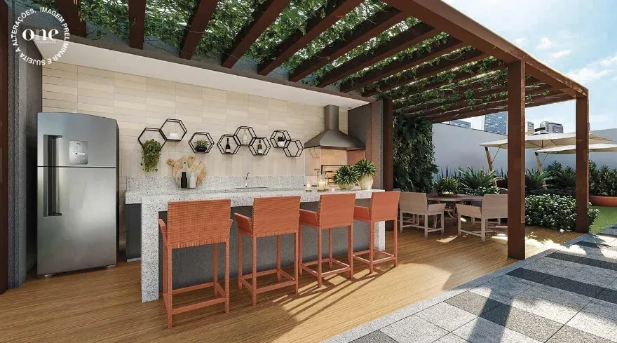 Apartamento à venda com 32m², 1 quarto sem vaga - 2