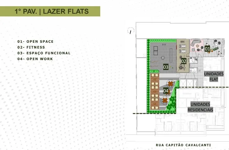 Apartamento à venda com 32m², 1 quarto sem vaga - 16