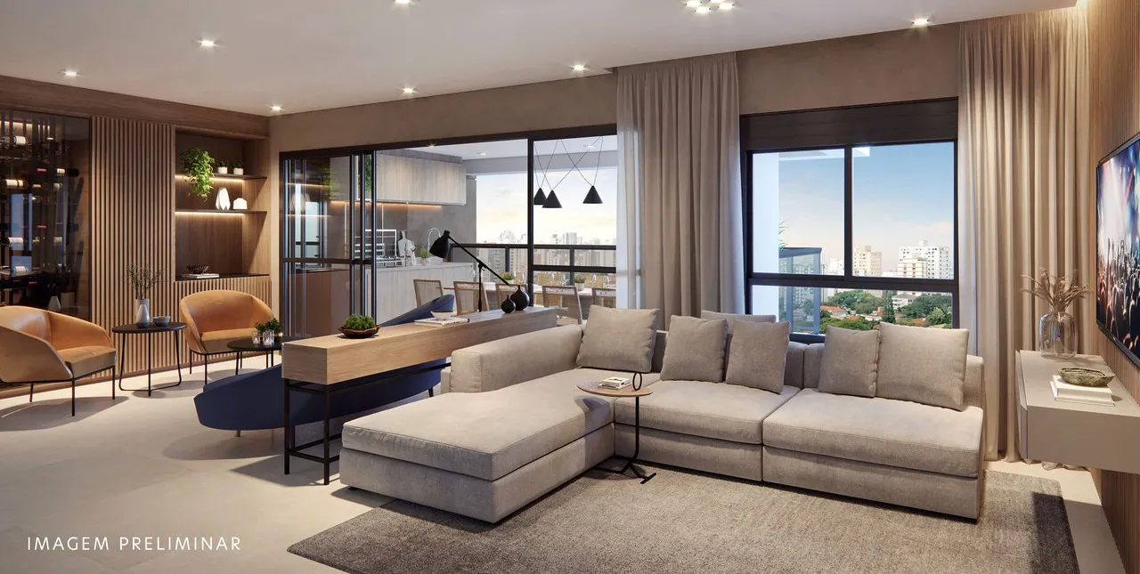 Apartamento à venda com 141m², 4 quartos com vaga - 1