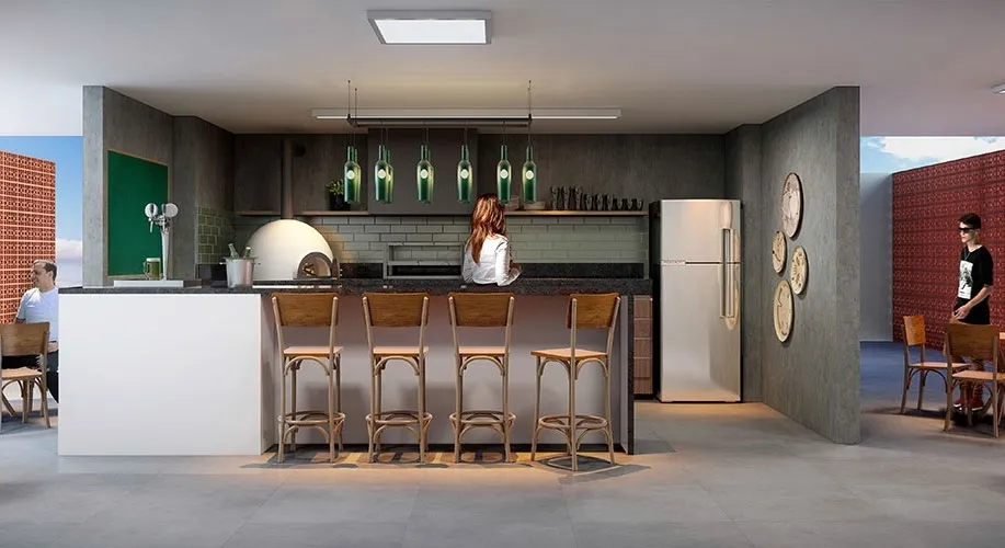 Apartamento à venda com 48m², 2 quartos com vaga - 1