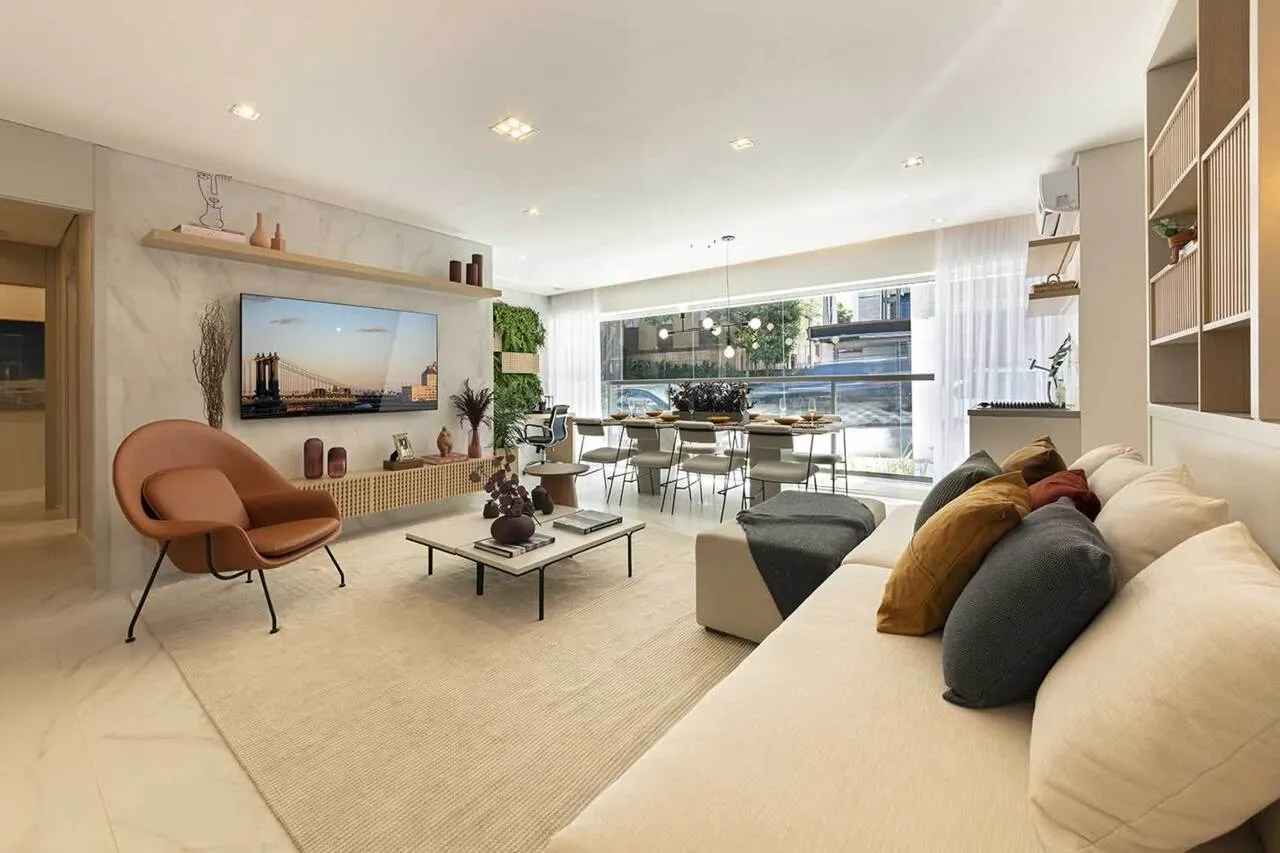 Apartamento à venda com 109m², 3 quartos com vaga - 0