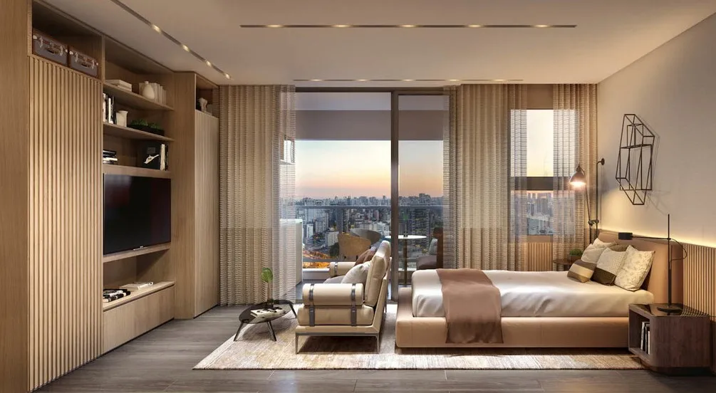 Apartamento à venda com 46m², 1 quarto com vaga - 0