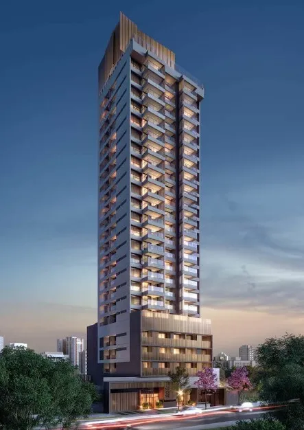 Apartamento à venda com 46m², 1 quarto com vaga - 21