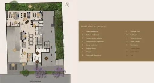 Apartamento à venda com 46m², 1 quarto com vaga - 22