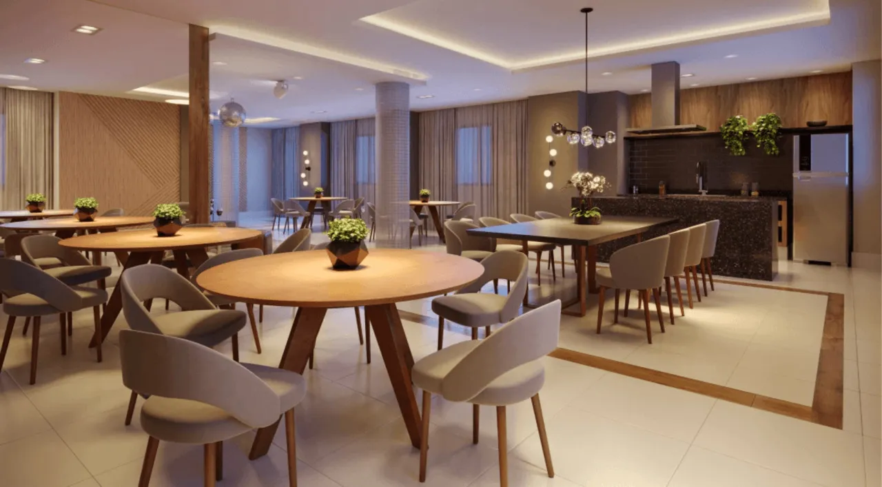 Apartamento à venda com 117m², 3 quartos com vaga - 1