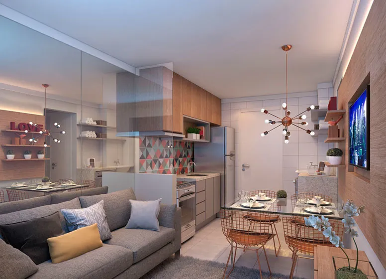 Apartamento à venda com 32m², 2 quartos sem vaga - 0