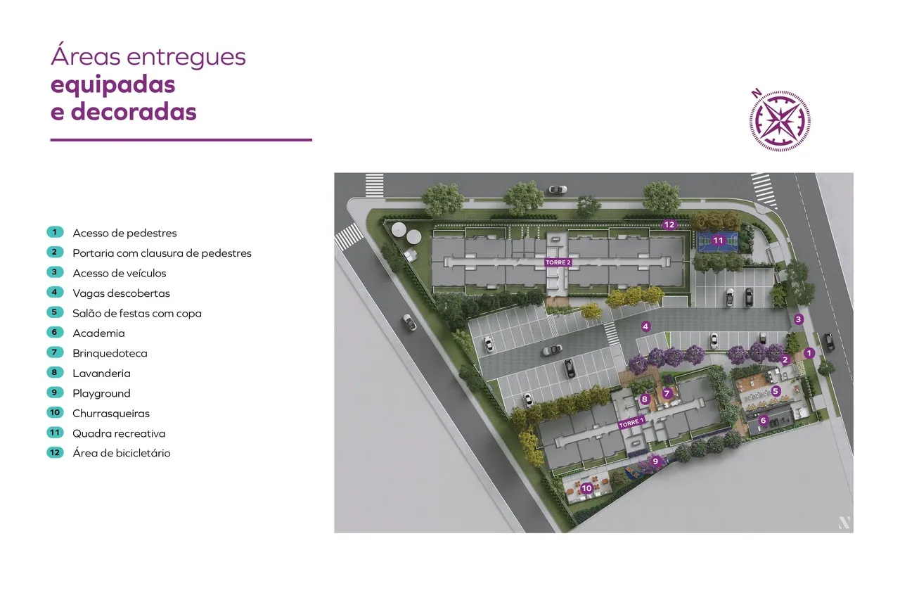 Apartamento à venda com 41m², 2 quartos sem vaga - 15