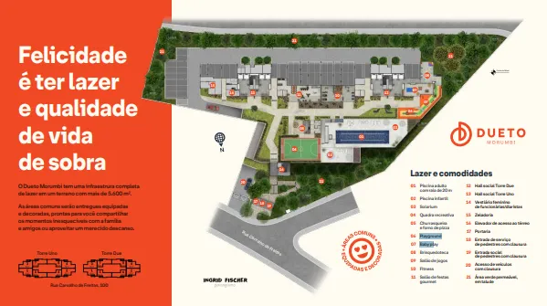 Apartamento à venda com 45m², 2 quartos com vaga - 11