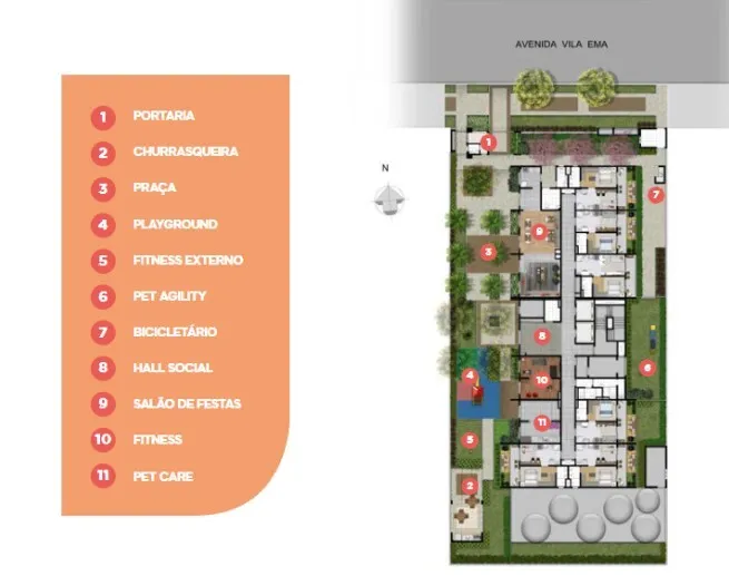 Apartamento à venda com 37m², 1 quarto sem vaga - 10