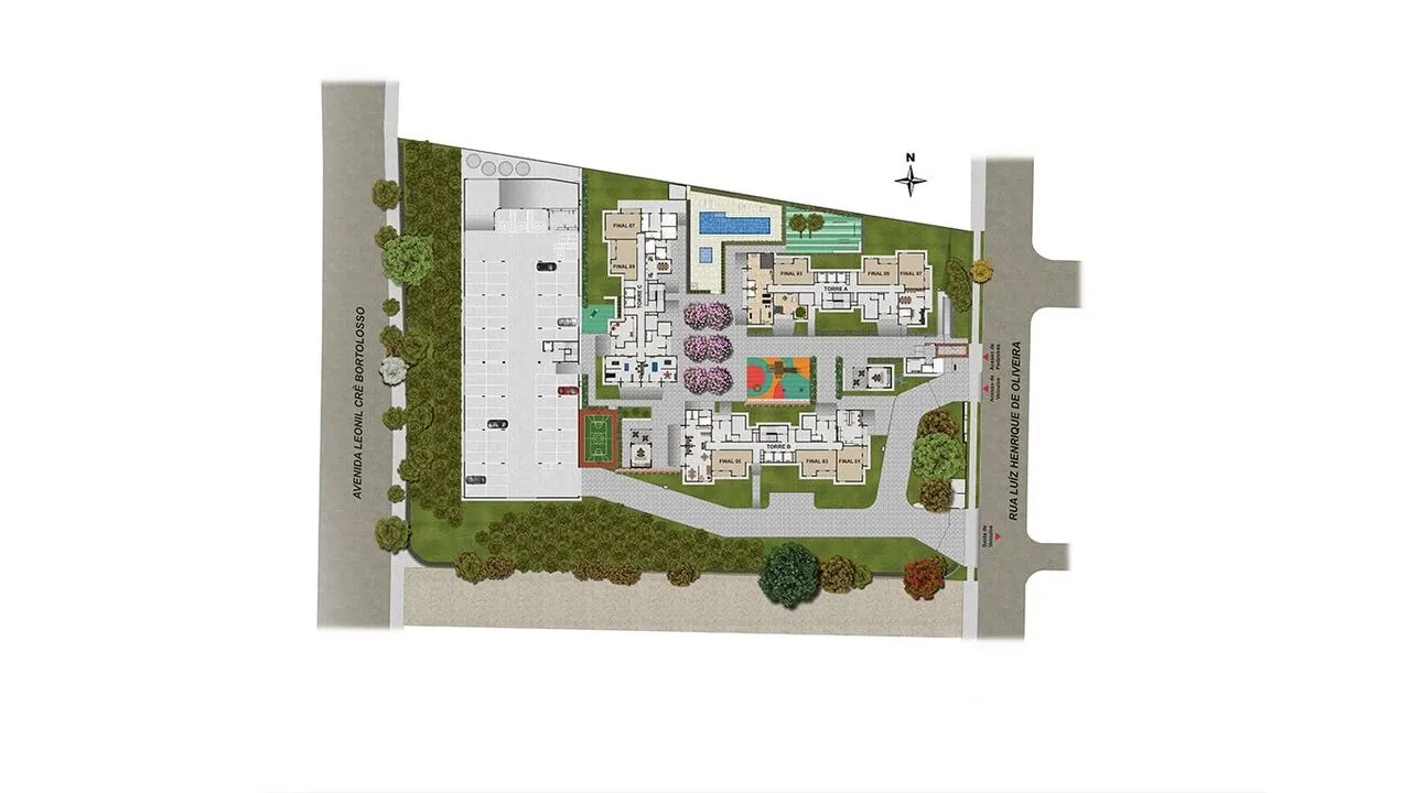 Apartamento à venda com 45m², 2 quartos com vaga - 19