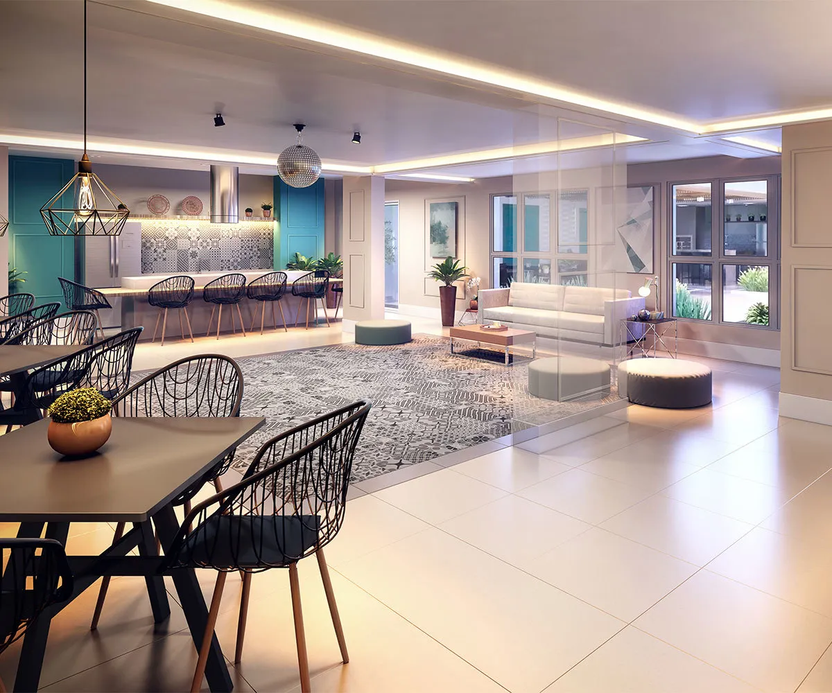 Apartamento à venda com 53m², 1 quarto sem vaga - 2