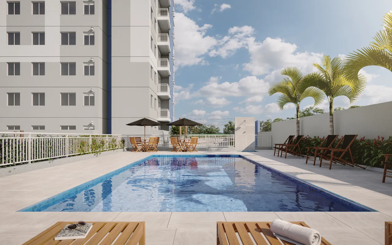 Apartamento à venda com 42m², 2 quartos com vaga - 1