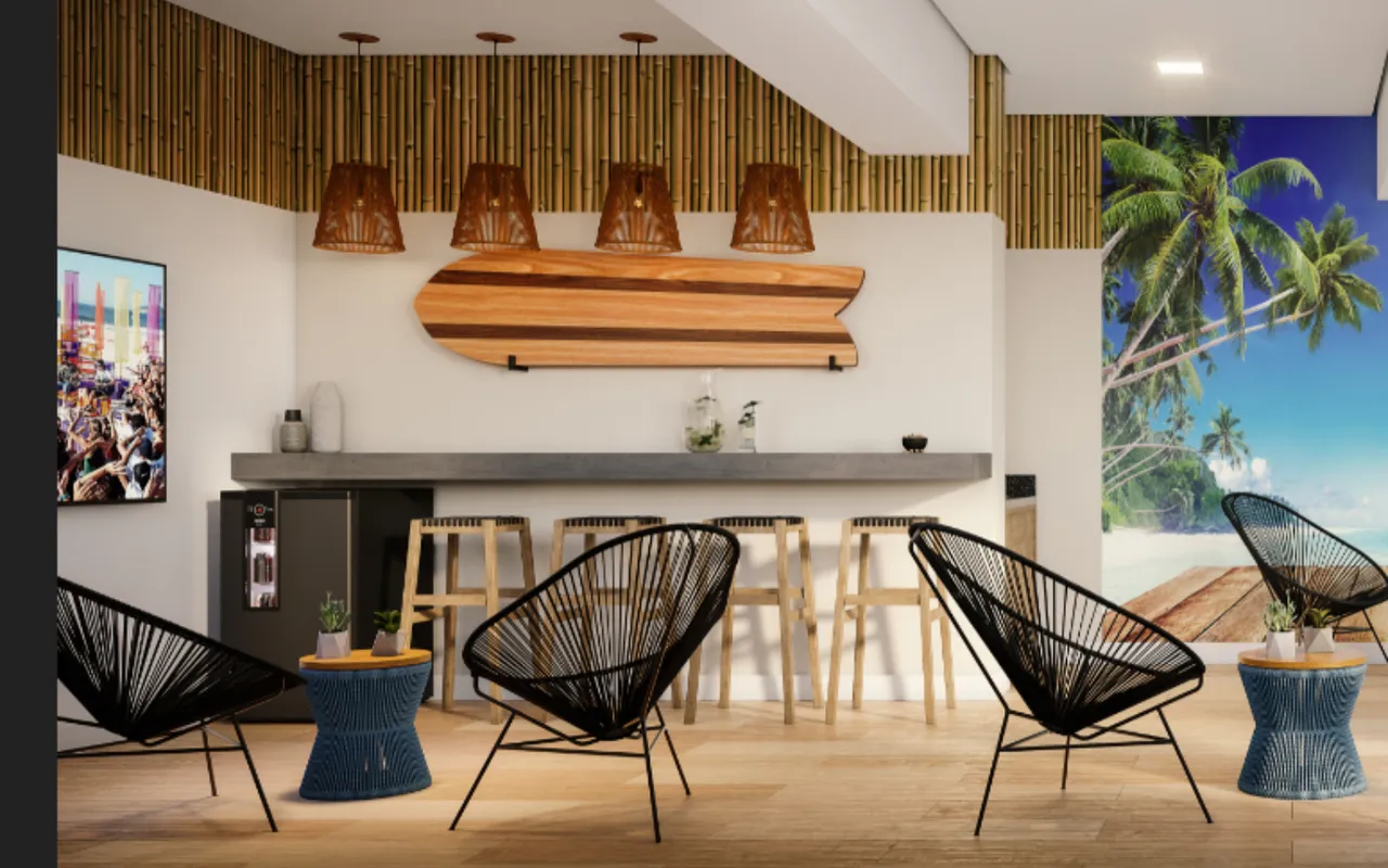 Apartamento à venda com 42m², 2 quartos com vaga - 0