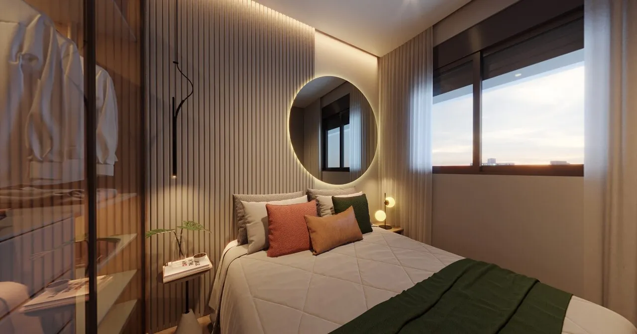 Apartamento à venda com 43m², 2 quartos sem vaga - 1