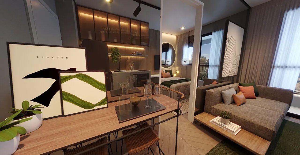 Apartamento à venda com 43m², 2 quartos sem vaga - 2