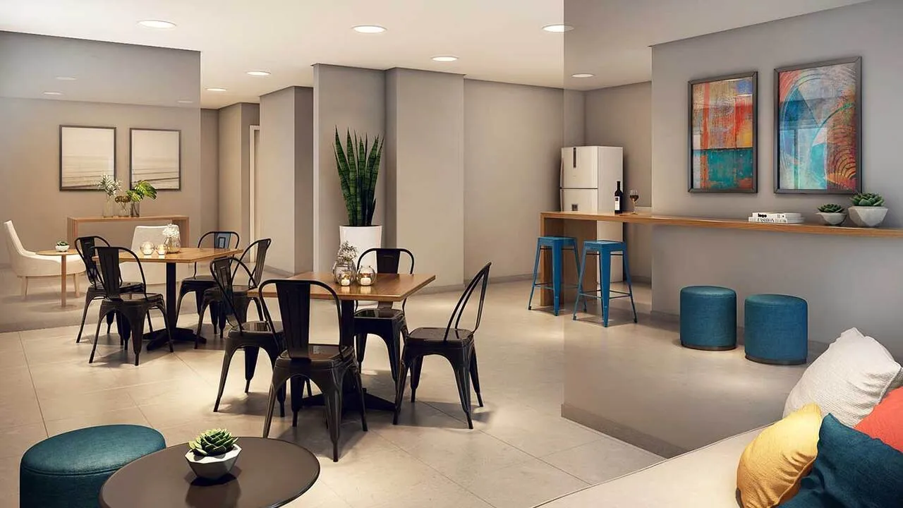 Apartamento à venda com 35m², 2 quartos sem vaga - 2