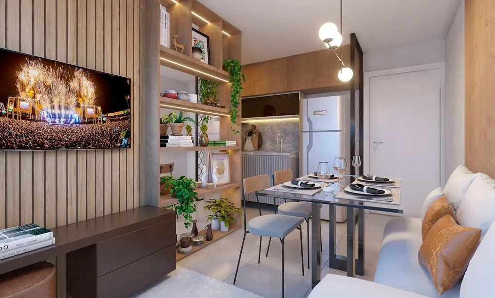 Apartamento à venda com 24m², 1 quarto sem vaga - 15