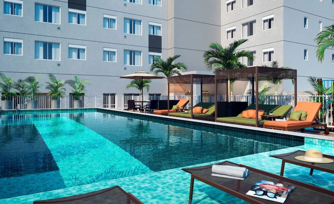 Apartamento à venda com 34m², 2 quartos sem vaga - 0