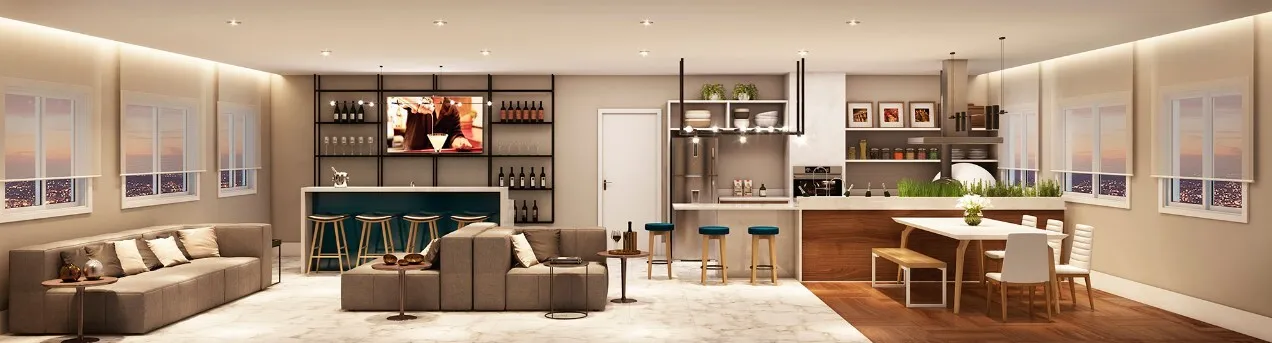 Apartamento à venda com 34m², 2 quartos sem vaga - 5