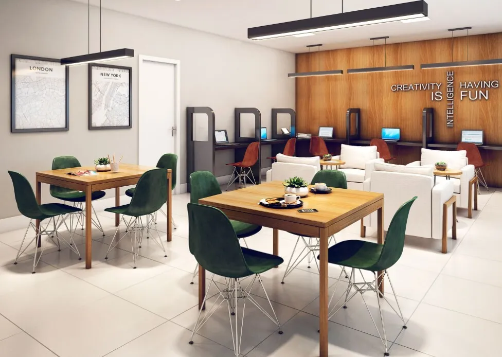 Apartamento à venda com 34m², 2 quartos sem vaga - 10