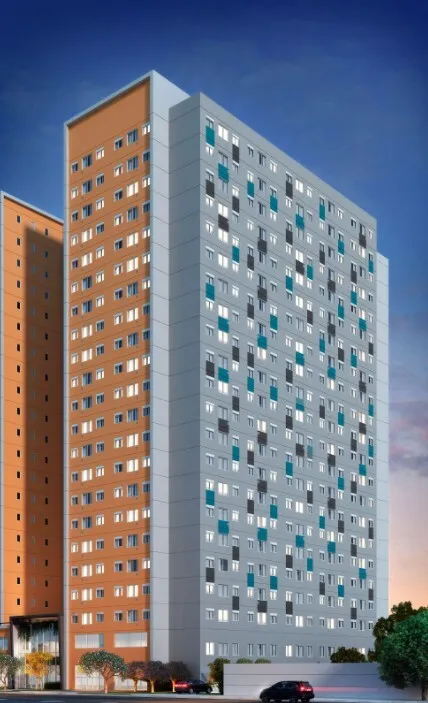 Apartamento à venda com 34m², 2 quartos sem vaga - 21