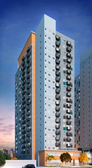 Apartamento à venda com 34m², 2 quartos sem vaga - 22