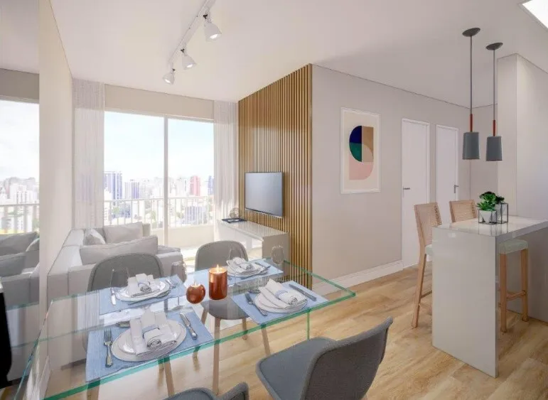 Apartamento à venda com 42m², 2 quartos sem vaga - 0