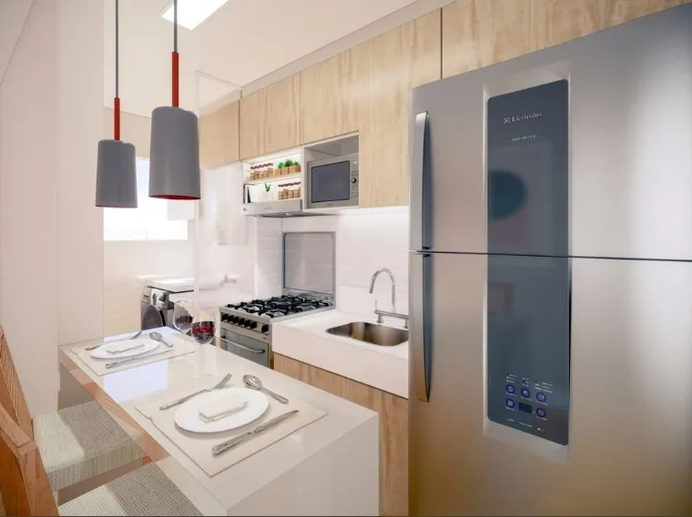 Apartamento à venda com 42m², 2 quartos sem vaga - 1