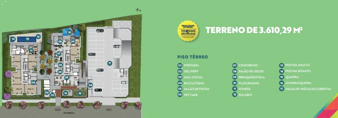 Apartamento à venda com 36m², 2 quartos sem vaga - 12