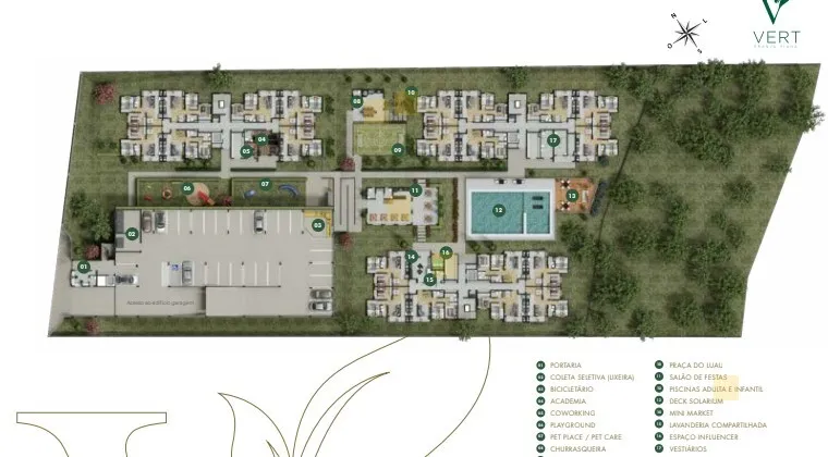 Apartamento à venda com 47m², 2 quartos com vaga - 9