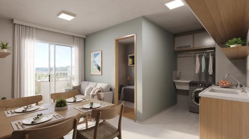 Apartamento à venda com 33m², 2 quartos sem vaga - 0