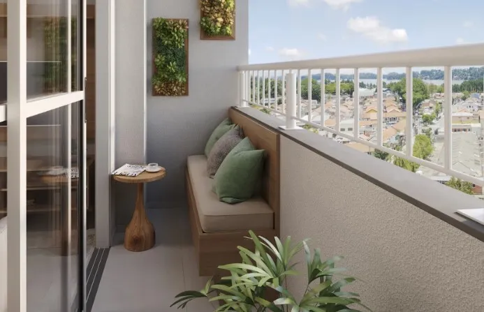 Apartamento à venda com 33m², 2 quartos sem vaga - 1