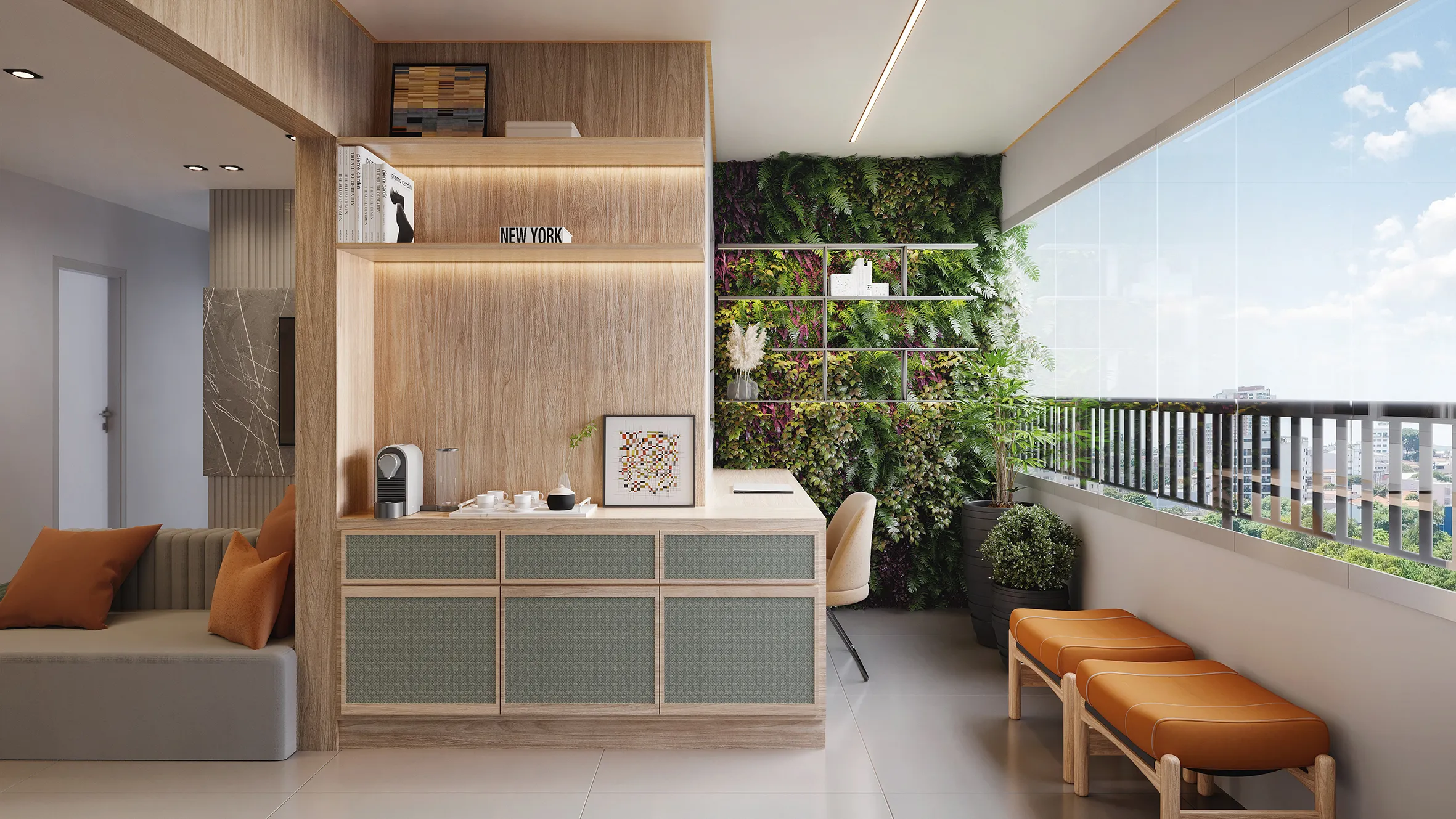 Apartamento à venda com 64m², 2 quartos sem vaga - 1