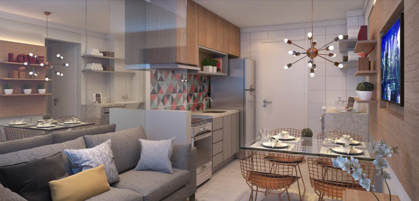 Apartamento à venda com 32m², 2 quartos sem vaga - 0