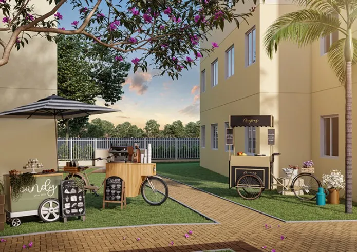 Apartamento à venda com 32m², 2 quartos sem vaga - 1