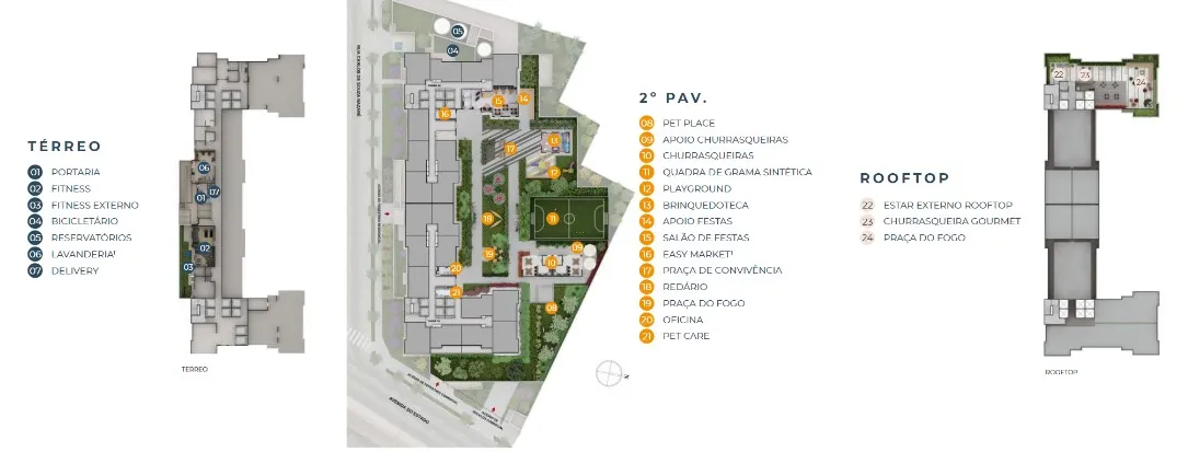 Apartamento à venda com 42m², 2 quartos sem vaga - 19