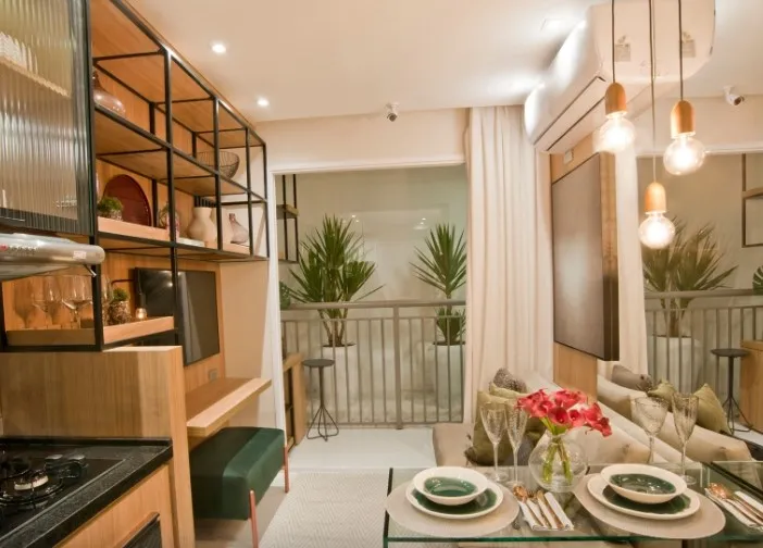 Apartamento à venda com 27m², 1 quarto sem vaga - 1