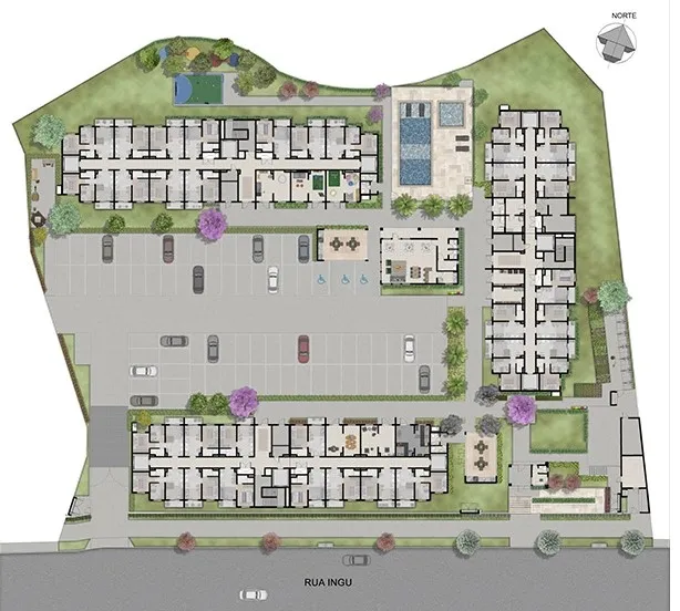 Apartamento à venda com 27m², 1 quarto sem vaga - 18