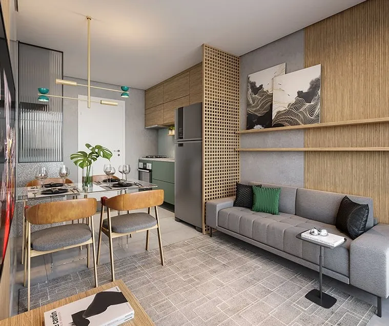 Apartamento à venda com 32m², 2 quartos sem vaga - 0