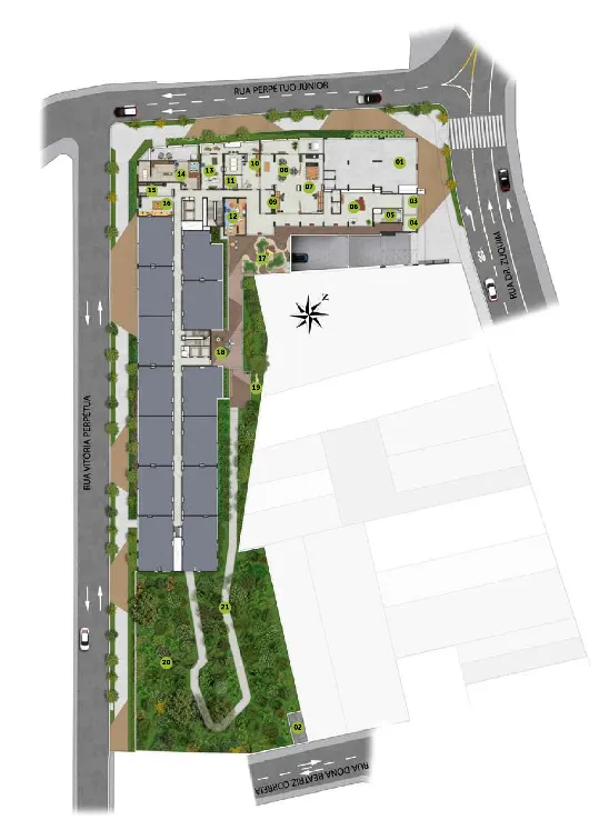 Apartamento à venda com 60m², 2 quartos com vaga - 23